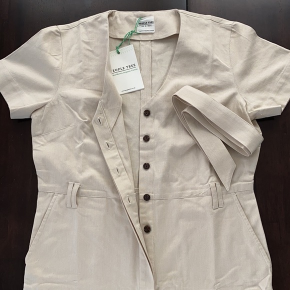 People Tree 100% organic cotton jumpsuit. - Picture 7 of 8